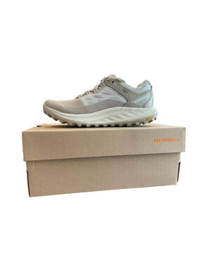 Merrell Antora 3 Women's Trail Running Hiking Shoes Khaki 10 Vibram NWT